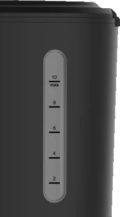 Westinghouse Filter-koffiezetapparaat Basic Zwart - 1.25 Liter - WKCM621BK 10 Westinghouse Filter-koffiezetapparaat Basic Zwart - 1.25 Liter - WKCM621BK -Keukengerei Winkel WKCM621 water level gauge 2 2