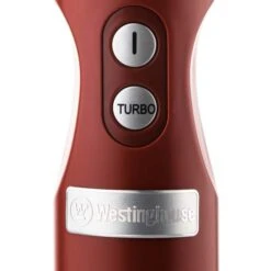 Westinghouse Staafmixer Retro Collections - 600 W - Cranberry Red - WKHBS270RD -Keukengerei Winkel WKHBS270RD Retro Hand Blender 2 600x600 1
