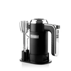 Westinghouse Handmixer Retro Collections - 6 Standen - Liquorice Black - WKHM250BK 12 Westinghouse Handmixer Retro Collections - 6 Standen - Liquorice Black - WKHM250BK -Keukengerei Winkel WKHM250BK Retro Hand Mixer 1 600x600 1