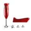 Bamix Draadloze Staafmixer / Keukenmachine - 3 Snelheden - Cordless Plus Rood -Keukengerei Winkel bamix 1121013 set 3 1