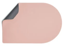 Jay Hill Placemats - Vegan Leer - Grijs / Roze - Bread - Dubbelzijdig - 44 X 30 Cm - 6 Stuks -Keukengerei Winkel bread roze grijs 1