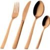 Sareva Bestekset - 24-delig / 6 Personen - Koper 1 Sareva Bestekset - 24-delig / 6 Personen - Koper -Keukengerei Winkel brons04 1