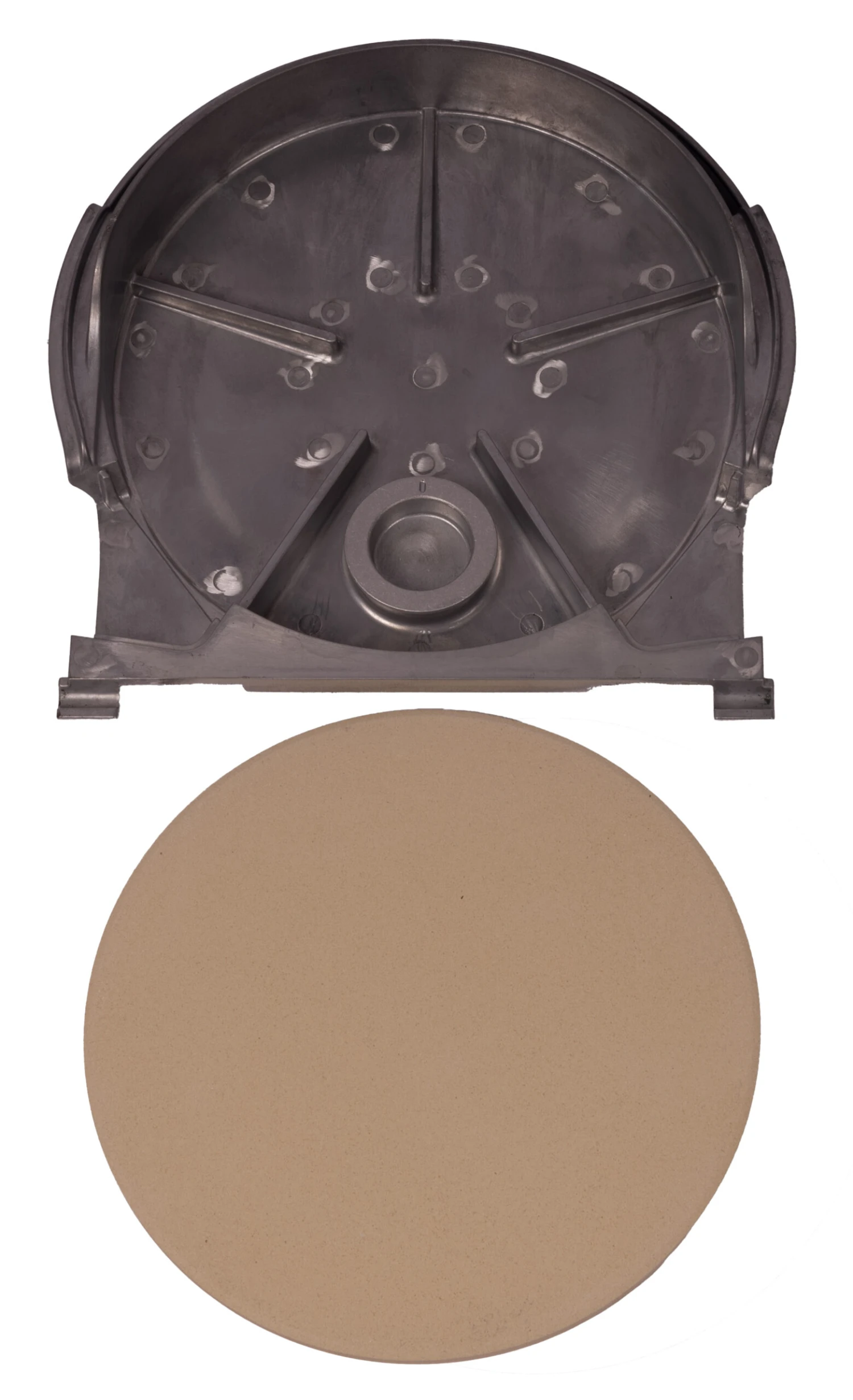 Fernus & Friends Pizza Oven - Voor Fornuis - Pure Polished Aluminium - Voor ø 26 Cm Pizza's 10 Fernus & Friends Pizza Oven - Voor Fornuis - Pure Polished Aluminium - Voor ø 26 Cm Pizza's - Afbeelding 8