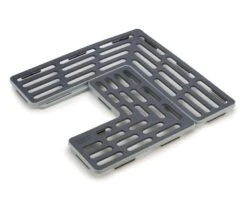Joseph Joseph Aanpasbare Gootsteenmat Sink Saver Grijs 2 Stuks