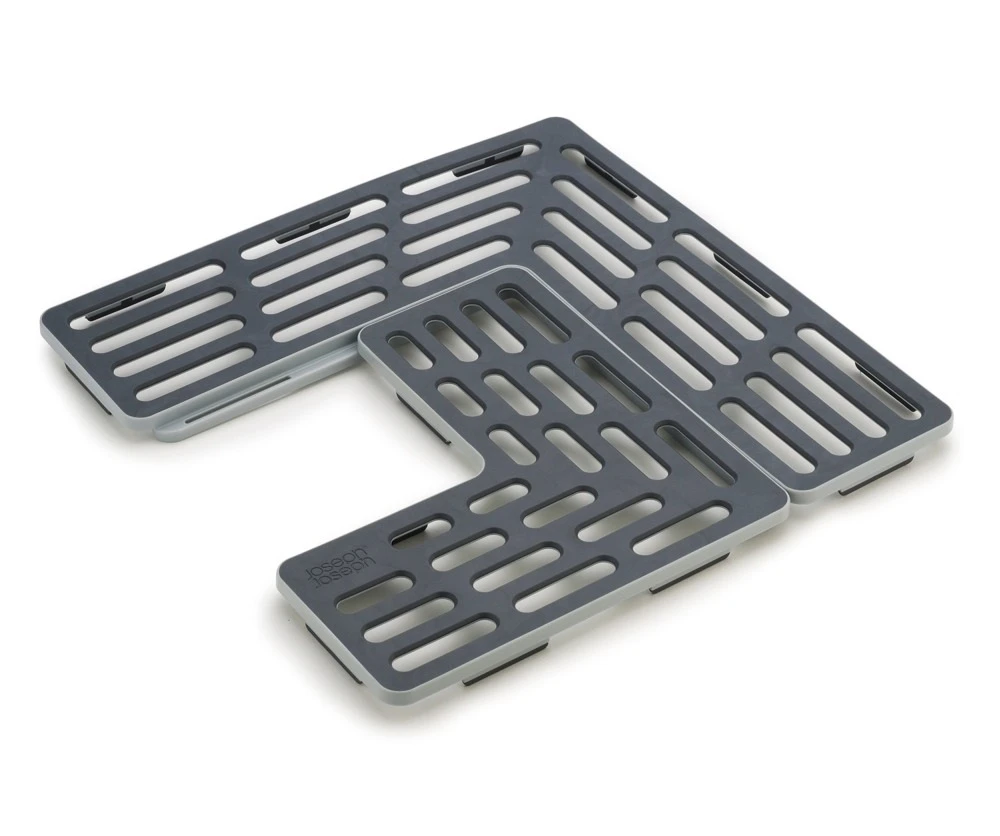 Joseph Joseph Aanpasbare Gootsteenmat Sink Saver Grijs 2 Stuks 3 Joseph Joseph Aanpasbare Gootsteenmat Sink Saver Grijs 2 Stuks