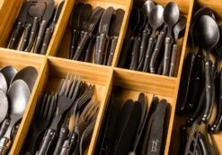 Laguiole Style De Vie Kaasmes Black Stonewash -Keukengerei Winkel kaasmes laguiole black stonewash enkel sf gr 3