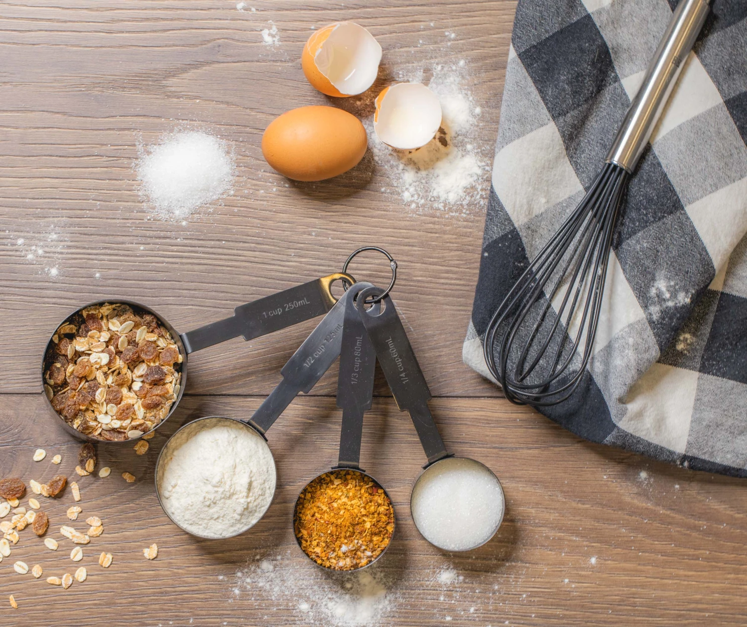 Sareva Maatschepjes - Zwart - 4-delig 4 Sareva Maatschepjes - Zwart - 4-delig - Afbeelding 2