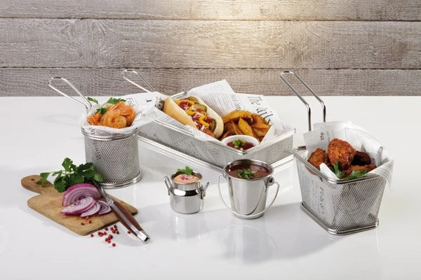 Hendi Frietmandje RVS ø 9 Cm 5 Hendi Frietmandje RVS ø 9 Cm - Afbeelding 3