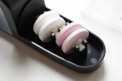 Minosharp Reserve Wieltjes Voor Minosharp Waterslijper 0440 - 2 Stuks -Keukengerei Winkel minosharp waterslijper 0440BR wieltjes 1