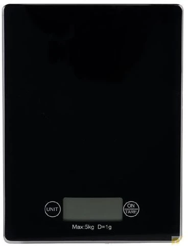 Keukenweegschaal - Zwart - Weegt Tot 5 Kg 3 Keukenweegschaal - Zwart - Weegt Tot 5 Kg