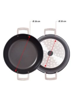 Valira Hapjespan Aire Mediterranean ø 28 Cm - Standaard Anti-aanbaklaag 9 Valira Hapjespan Aire Mediterranean ø 28 Cm - Standaard Anti-aanbaklaag -Keukengerei Winkel non stick mediterranean casserole aire induction 1