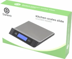 Sareva Keukenweegschaal Slide -Keukengerei Winkel slide Package New