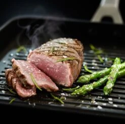 Valira Grillpan Aire Met Handgrepen - 34 X 25 Cm - Standaard Anti-aanbaklaag -Keukengerei Winkel valiragrillpan28x283 4